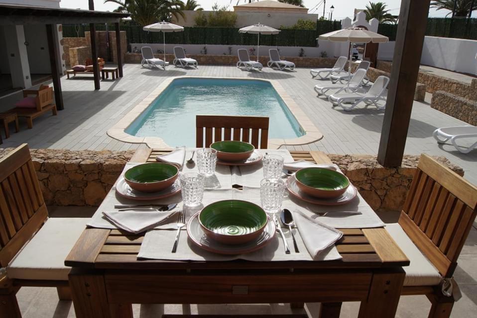 Pueblo Canario Aparthotel Los Estancos ภายนอก รูปภาพ